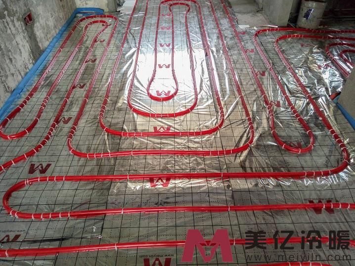 無錫地暖安裝-餐廳地暖管道鋪設(shè)
